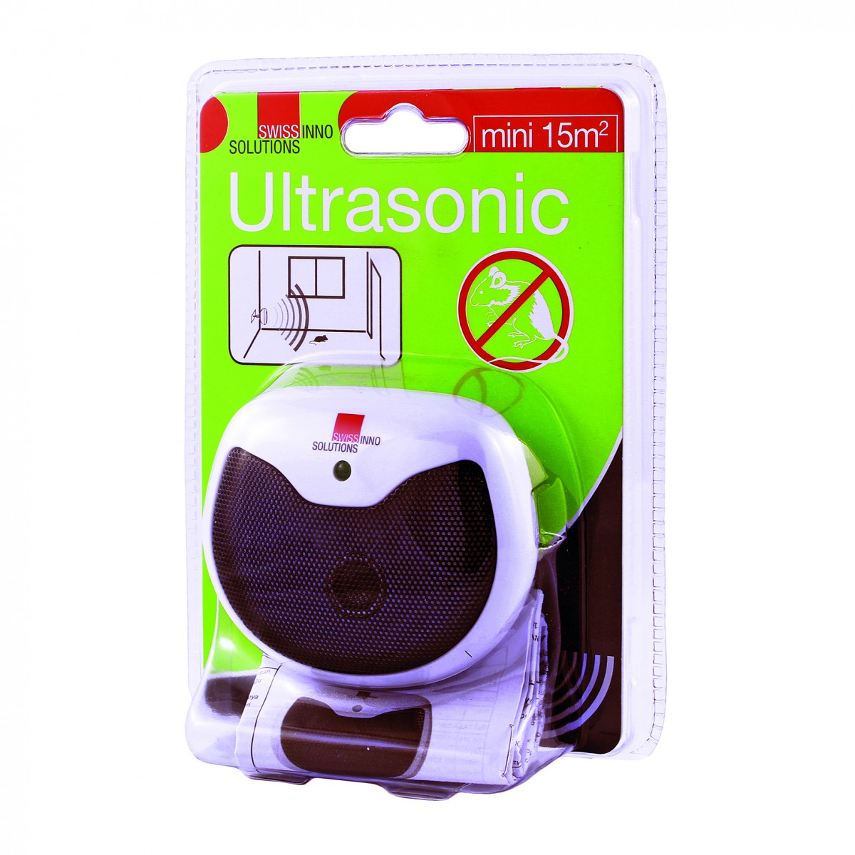 SWISSINNO Grauzēju atbaidītājs Ultrasonic Mini