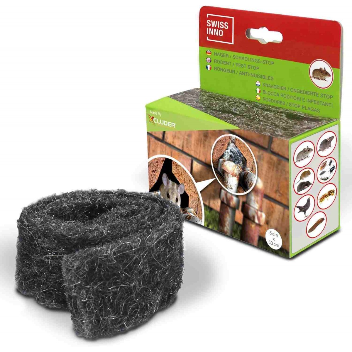 Dzelzs Vilna grauzēju apturēšanai Swissinno x 5 Dzelzs Vilna grauzēju apturēšanai Swissinno x 5